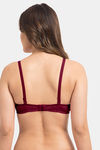 Komli Padded Non-Wired Full Coverage T-Shirt Bra - Magenta — thumbnail 2