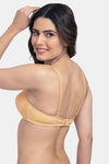 Komli Padded Non-Wired Full Coverage T-Shirt Bra - Skin — thumbnail 4