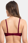 Komli Padded Non-Wired Full Coverage T-Shirt Bra - Magenta — thumbnail 2