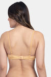 Komli Padded Non-Wired Full Coverage T-Shirt Bra - Skin — thumbnail 2