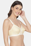 Komli Single Layered Non-Wired Full Coverage Minimiser Bra - Skin — thumbnail 3