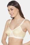 Komli Single Layered Non-Wired Full Coverage Minimiser Bra - Skin — thumbnail 4