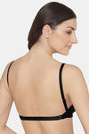 Komli Double Layered Non Wired Full Coverage Bra - Black — thumbnail 2