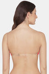 Komli Double Layered Non Wired Full Coverage Bra - Coral — thumbnail 3