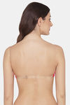 Komli Double Layered Non Wired Full Coverage Bra - Dark Pink — thumbnail 3