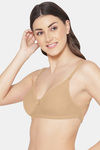 Komli Double Layered Non Wired Full Coverage Bra - Skin — thumbnail 5
