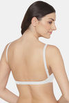 Komli Double Layered Non Wired Full Coverage Bra - White — thumbnail 2