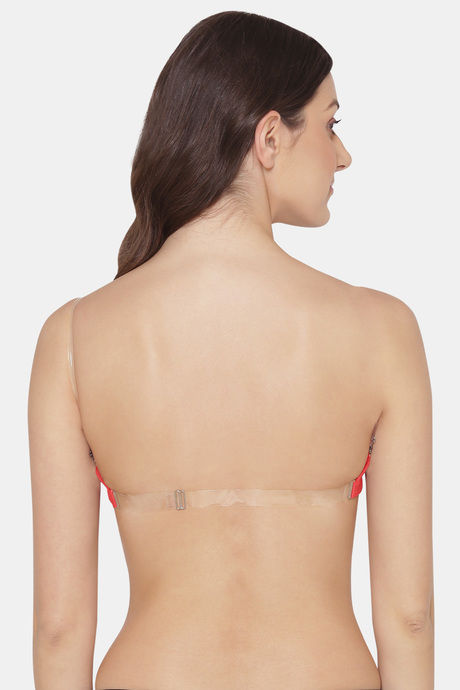 Komli Lightly Padded Non Wired Full Coverage Bra - Coral — image 3