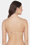 Komli Lightly Padded Non Wired Full Coverage Bra - Coral — thumbnail 3