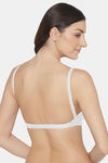 Komli Lightly Padded Non Wired Full Coverage Bra - Off White — thumbnail 2