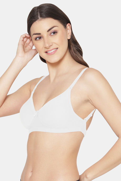 Komli Lightly Padded Non Wired Full Coverage Bra - Off White — image 5