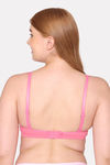Komli Padded Non Wired Full Coverage T-Shirt Bra - Baby Pink — thumbnail 2