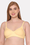 Komli Padded Non Wired Full Coverage T-Shirt Bra - Skin — thumbnail 1