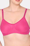 Komli Double Layered Non Wired Full Coverage T-Shirt Bra - Dark Pink — thumbnail 5