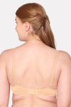 Komli Double Layered Non Wired Full Coverage T-Shirt Bra - Skin — thumbnail 2