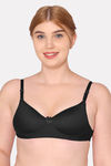 Komli Padded Non Wired Full Coverage Backless Bra - Black — thumbnail 1