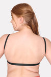 Komli Padded Non Wired Full Coverage Backless Bra - Black — thumbnail 2