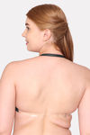 Komli Padded Non Wired Full Coverage Backless Bra - Black — thumbnail 3
