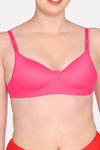 Komli Padded Non Wired Full Coverage Backless Bra - Dark Pink — thumbnail 6