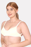 Komli Padded Non Wired Full Coverage Backless Bra - Off White — thumbnail 4