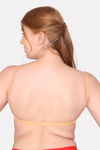 Komli Padded Non Wired Full Coverage Backless Bra - Skin — thumbnail 2