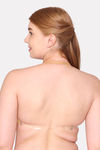 Komli Padded Non Wired Full Coverage Backless Bra - Skin — thumbnail 3