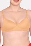 Komli Padded Non Wired Full Coverage Backless Bra - Skin — thumbnail 6