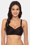Komli Padded Non Wired Full Coverage Minimiser Bra - Black — thumbnail 1
