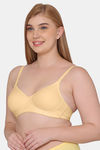 Komli Padded Non Wired Full Coverage T-Shirt Bra - Skin — thumbnail 3