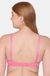 Komli Padded Non Wired Full Coverage T-Shirt Bra - Baby Pink — thumbnail 2