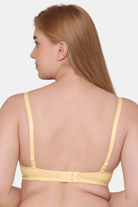 Komli Padded Non Wired Full Coverage T-Shirt Bra - Skin — image 2