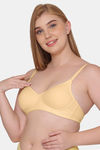 Komli Padded Non Wired Full Coverage T-Shirt Bra - Skin — thumbnail 4