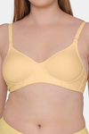 Komli Padded Non Wired Full Coverage T-Shirt Bra - Skin — thumbnail 5