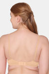 Komli Double Layered Non Wired Full Coverage T-Shirt Bra - Skin — thumbnail 2