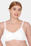 Komli Double Layered Non Wired Full Coverage T-Shirt Bra - White — thumbnail 1
