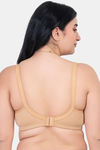 Komli Padded Non Wired Full Coverage Minimiser Bra - Fawn — thumbnail 2