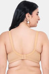 Komli Padded Non Wired Full Coverage T-Shirt Bra - Fawn — thumbnail 2