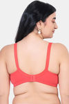 Komli Padded Non Wired Full Coverage T-Shirt Bra - Ruby — thumbnail 2