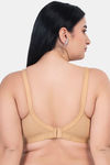 Komli Double Layered Non Wired Full Coverage T-Shirt Bra - Fawn — thumbnail 2