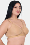 Komli Double Layered Non Wired Full Coverage T-Shirt Bra - Fawn — thumbnail 4