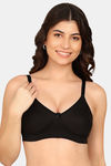 Komli Double Layered Non-Wired Full Coverage Backless Bra - Black — thumbnail 1