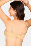 Komli Double Layered Non-Wired Full Coverage Backless Bra - Fawn — thumbnail 4