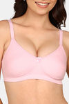 Komli Double Layered Non-Wired Full Coverage Backless Bra - Plum — thumbnail 5
