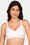 Komli Double Layered Non-Wired Full Coverage Backless Bra - White — thumbnail 1
