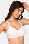 Komli Double Layered Non-Wired Full Coverage Backless Bra - White — thumbnail 3