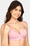Komli Non-Wired 3/4Th Coverage Push-Up Bra - Plum — thumbnail 3