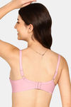 Komli Non-Wired 3/4Th Coverage Push-Up Bra - Plum — thumbnail 4