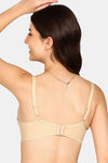 Komli Non-Wired 3/4Th Coverage Push-Up Bra - Skin — thumbnail 4