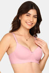 Komli Non-Wired 3/4Th Coverage Push-Up Bra - Plum — thumbnail 3