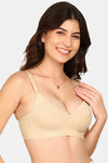 Komli Non-Wired 3/4Th Coverage Push-Up Bra - Skin — thumbnail 3